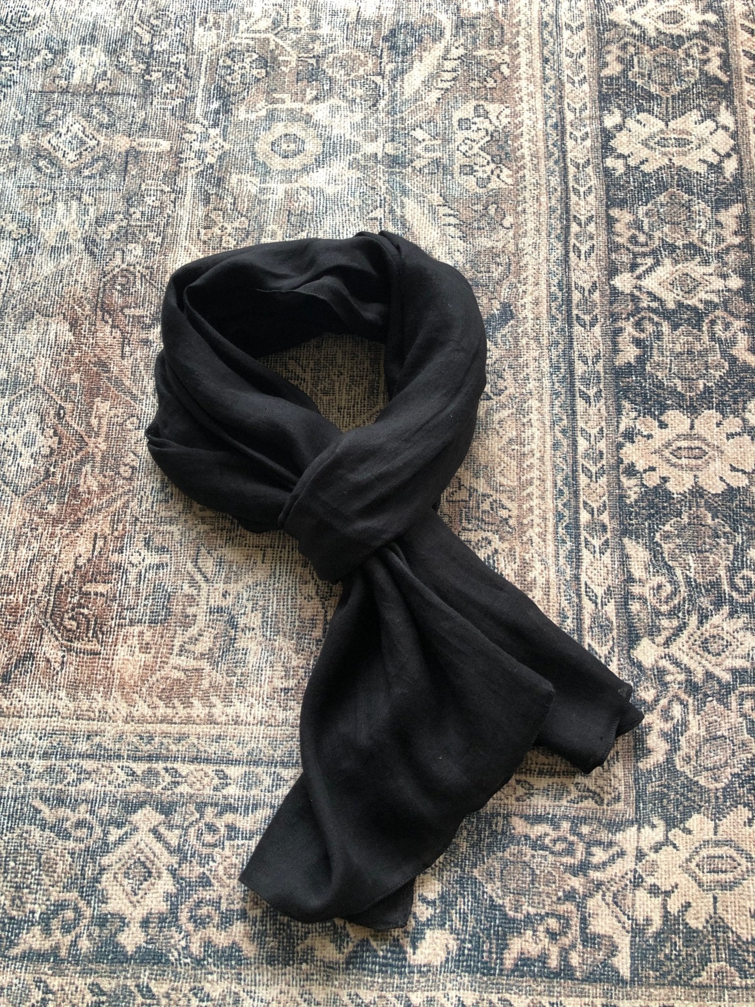 Rural Route Seven Linen Scarf - Elizabeth