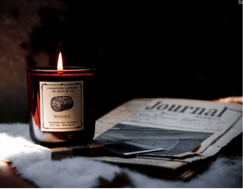 Lodestone Candles of Kent & Co. - 'Whisky' - Rural Route Seven