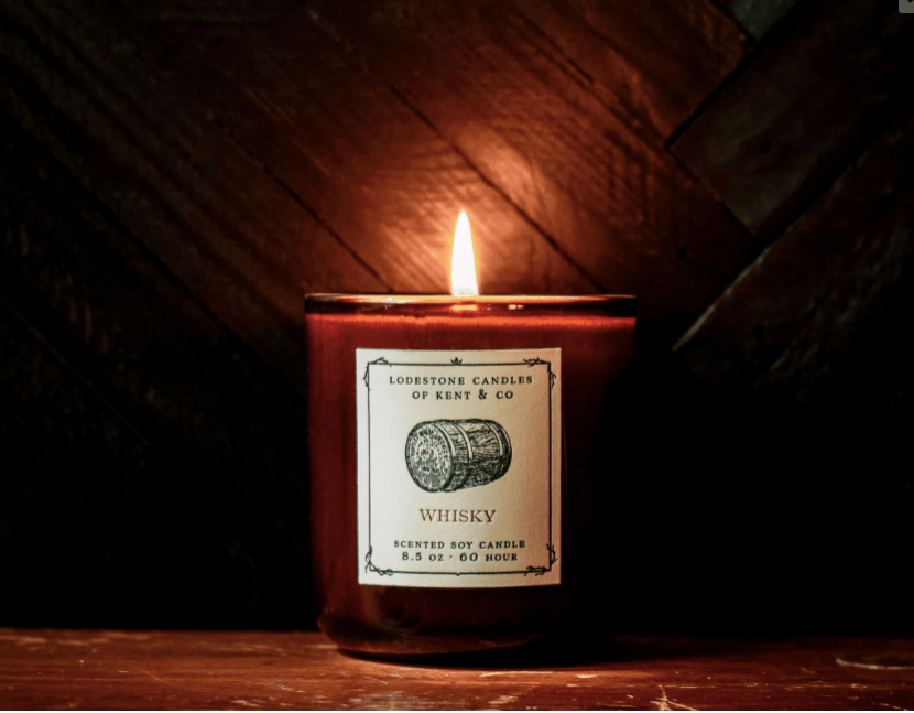 Lodestone Candles of Kent & Co. - 'Whisky' - Rural Route Seven